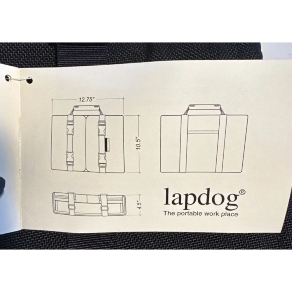 Shaun Jackson Design Khaki Lapdog Laptop Bag Mobile Workstation Work On The Go